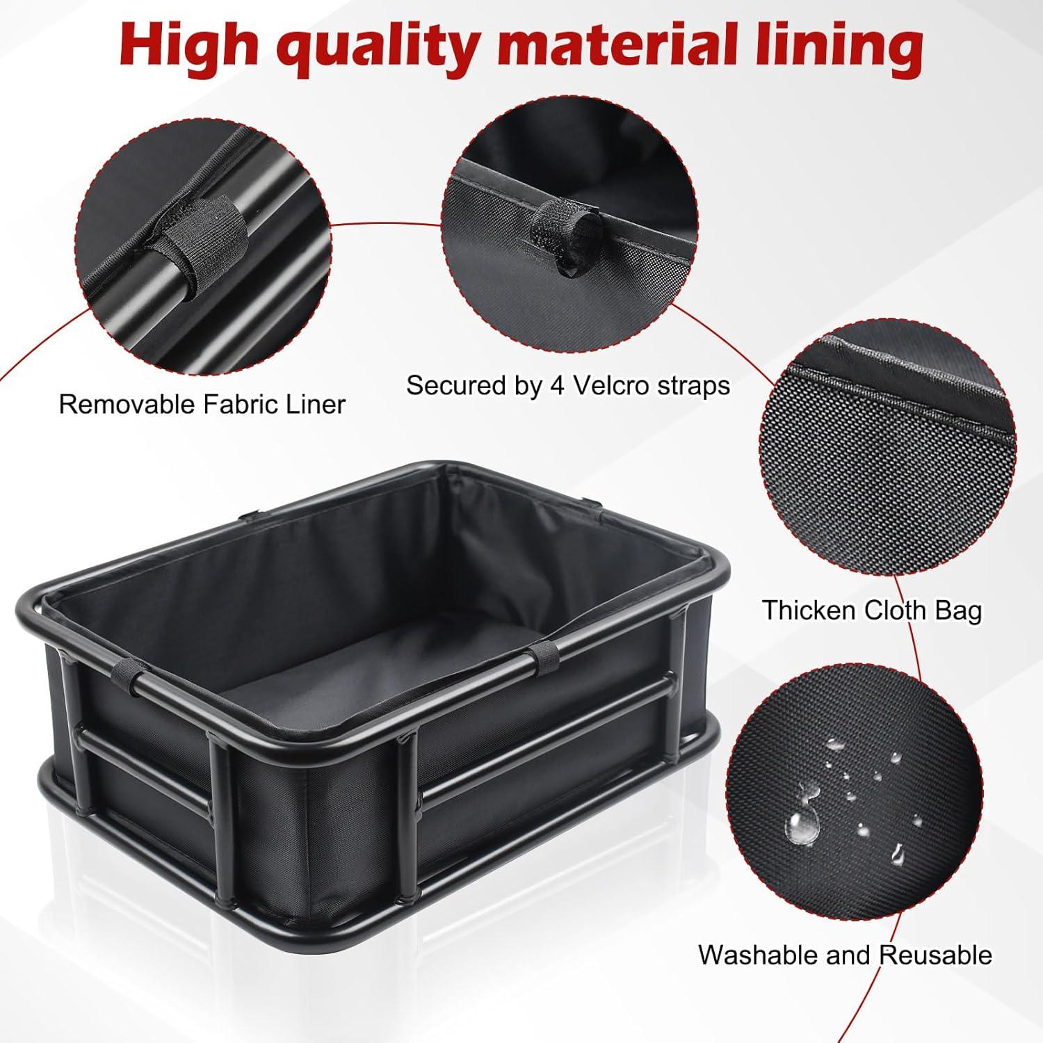 Vanpowers Bike Rear Cargo Rack Basket For Cycanon and UrbanGlide Series Ebike - VANPOWERS LTD
